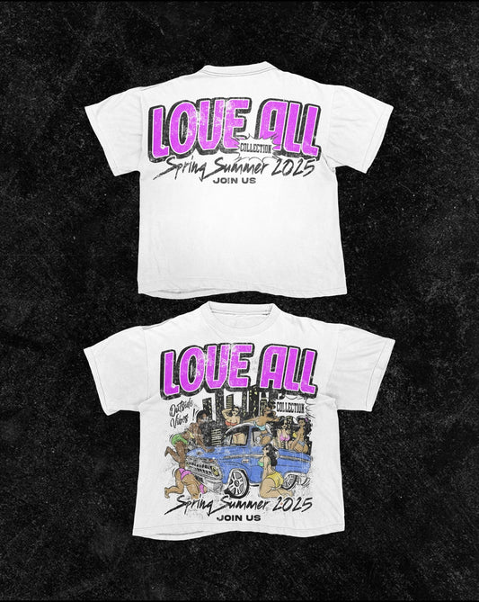 “Outside Vibes” 1 Vintage Tee (Only Available In White)