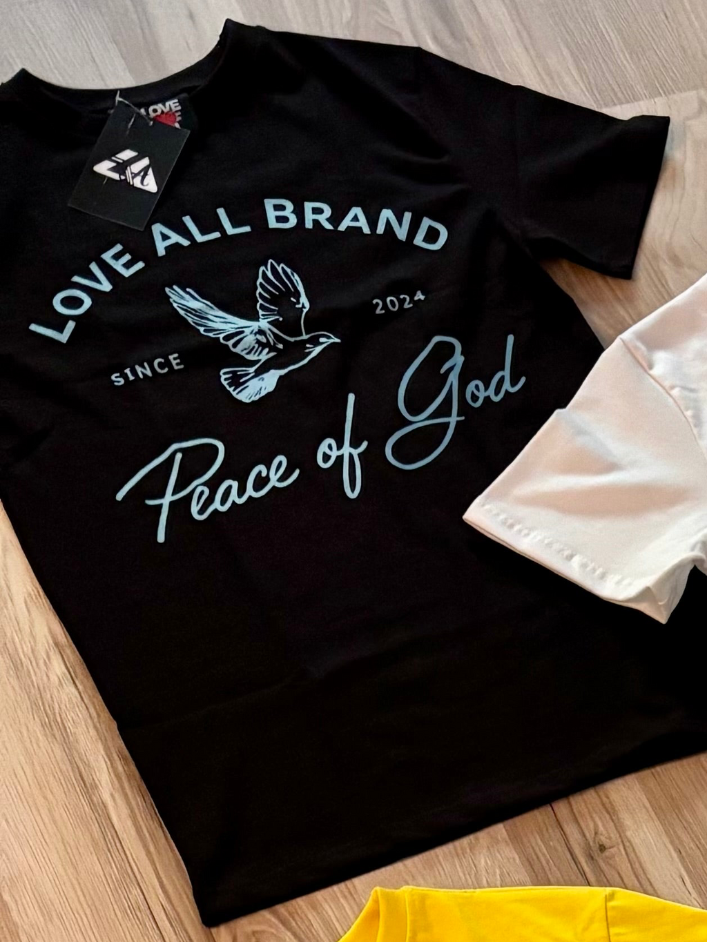 BLACK “Peace of God” T-Shirt