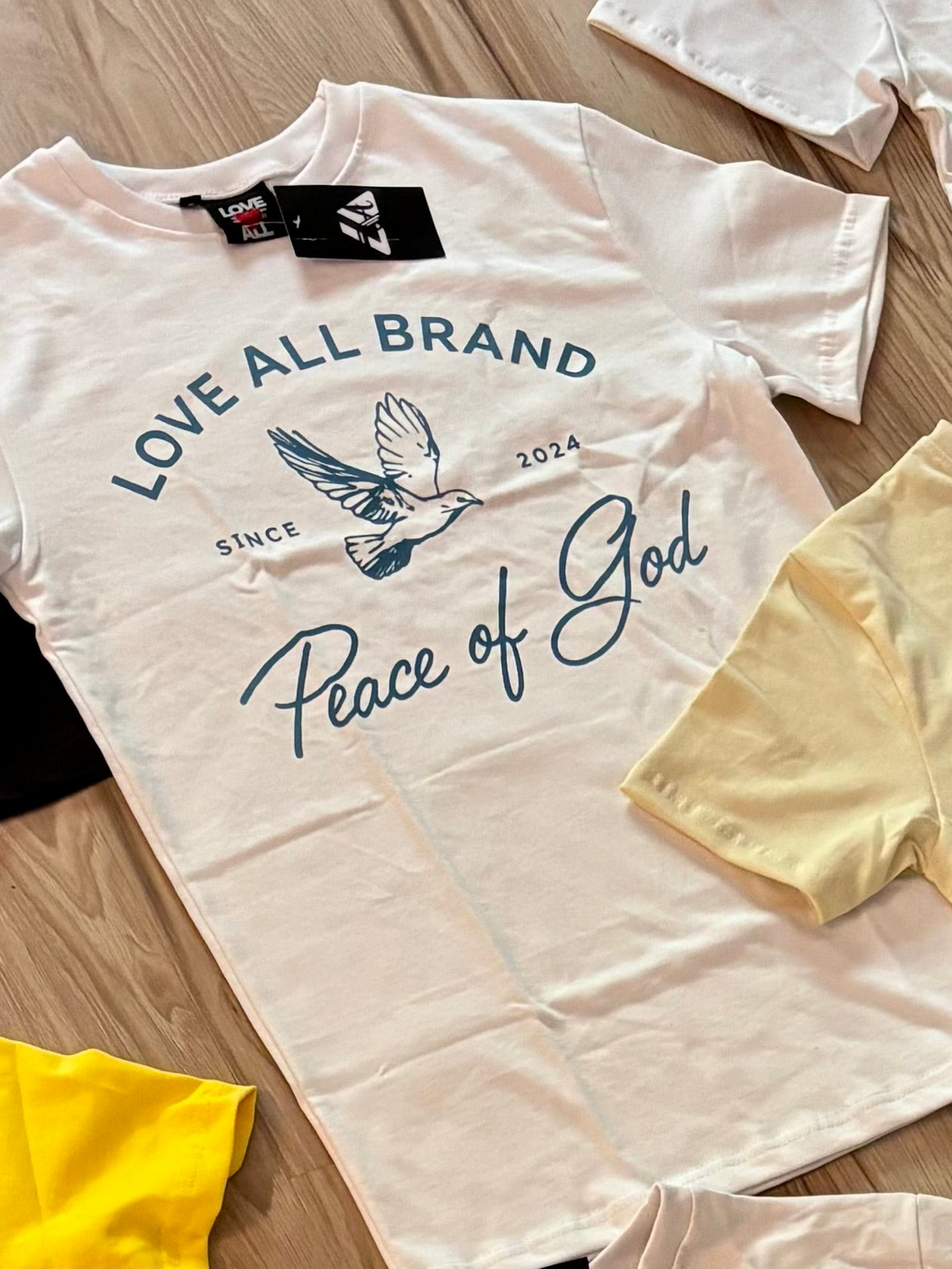 WHITE “Peace of God” T-Shirt