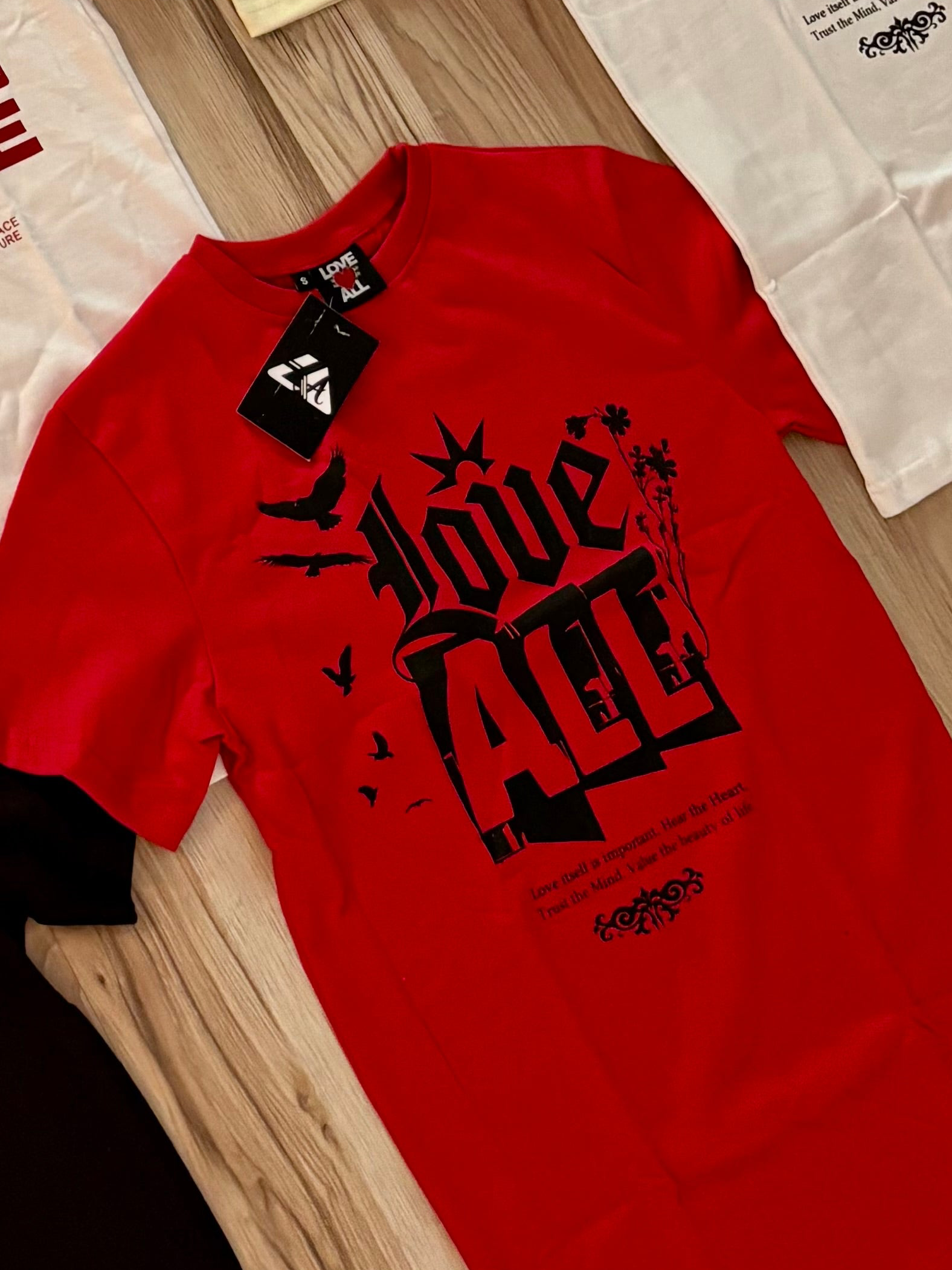 RED “Love Rules” T-Shirt