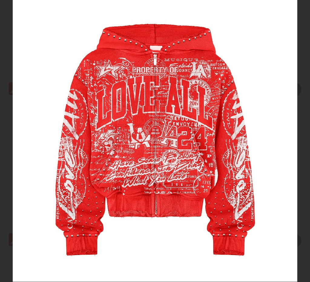 RED “Lost Art” Hoodie ❤️
