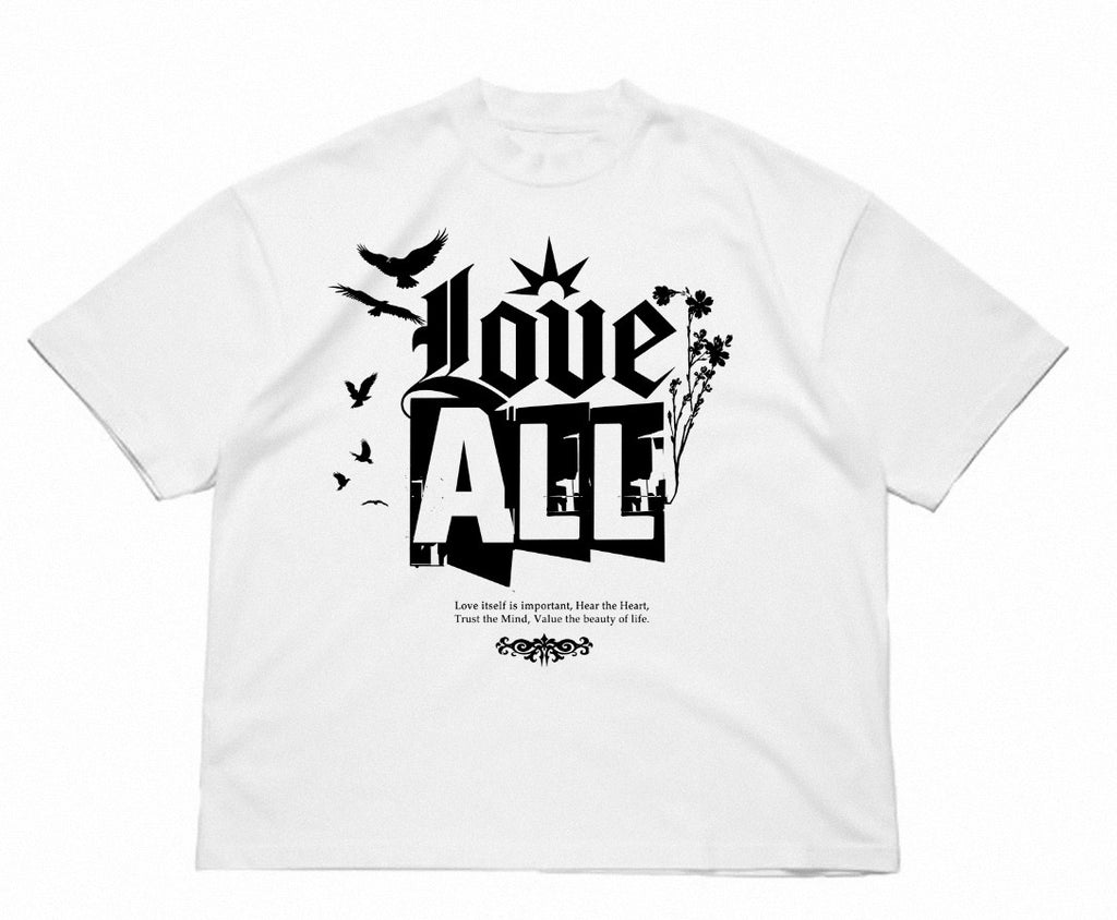 WHITE “Love Rules” T-Shirt